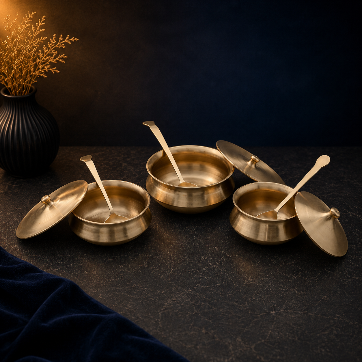 SERVING HANDI WITH LADERS SET